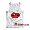 Ga Lips Red Tank Top Red Lips For Unisex