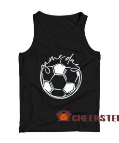 Game Day Soccer Ball Tank Top Football For Unisex