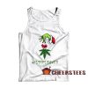 Grinch Hand Holding Tank Top Mistlestoned Christmas For Unisex