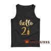 Hello Year 21 Tank Top Happy New Year 2021 Size S-2XL