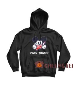 Mickey Mouse Fuck Trump Hoodie Disney For Unisex
