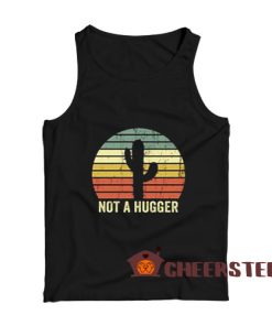 Not A Hugger Cactus Tank Top Vintage Size S-2XL