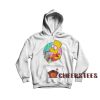 Psychedelic Bart Simpson Hoodie Trippy Cartoon Funny For Unisex
