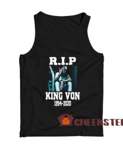 Rip Rapper King Von Tank Top Chicago Rapper For Unisex