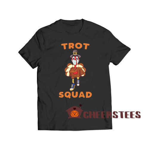 Turkey Trot Squad T-Shirt Thanksgiving 2020 Size S-3XL