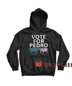 Voted For Pedro Sunglasses Hoodie American Flag City For Unisex