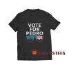 Voted For Pedro Sunglasses T-Shirt American Flag City