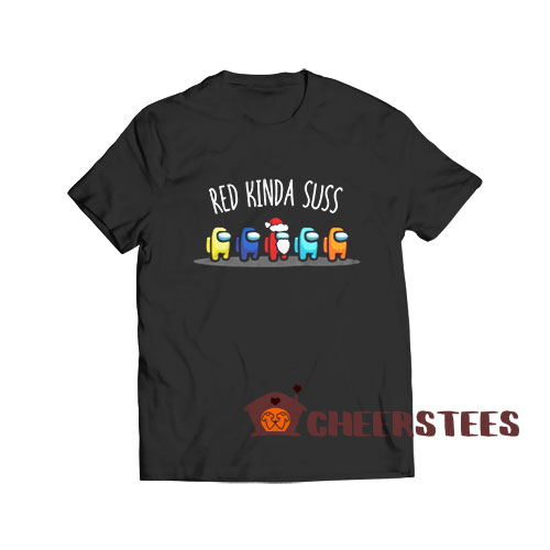 Among-Us-Red-Kinda-Suss-T-Shirt