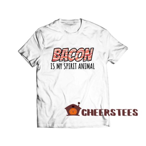 Bacon-Is-My-Spirit-Animal-T-Shirt