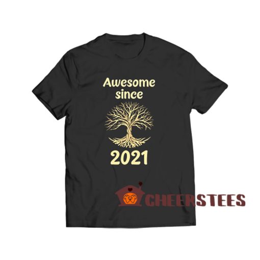 Year-Tree-2021-T-Shirt