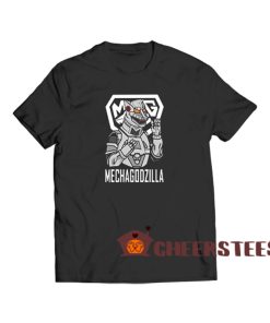 Mechagodzilla-Vs-Godzilla-T-Shirt