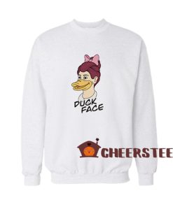 Duck-Face-Girl-Sweatshirt